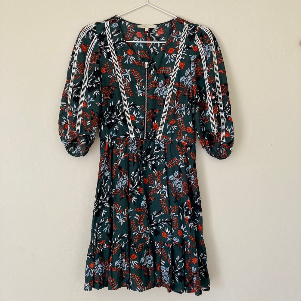MAJE Floral Print Mini Dress